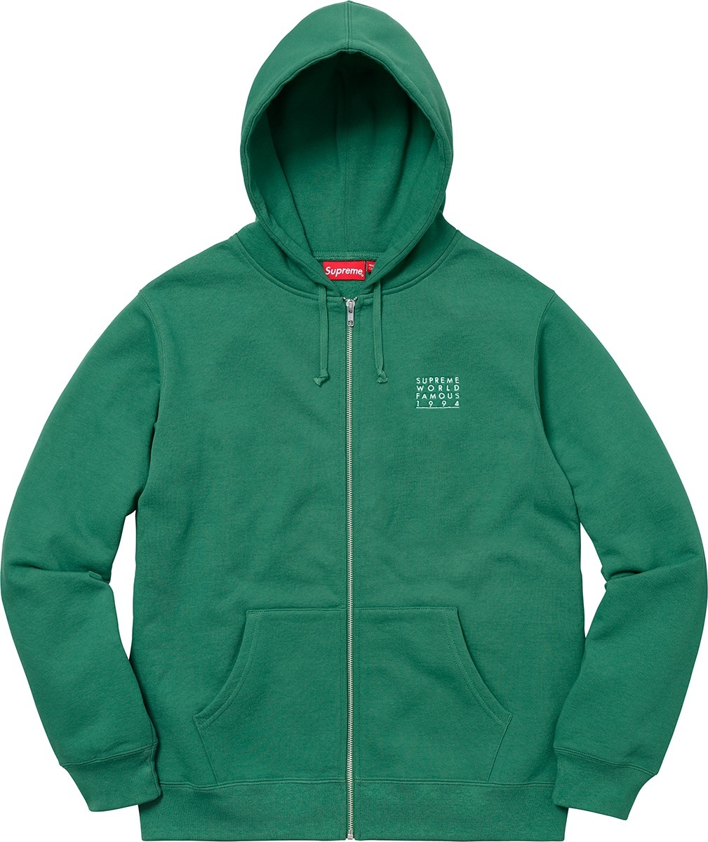 World Famous Zip Up Hooded Sweatshirt view 3